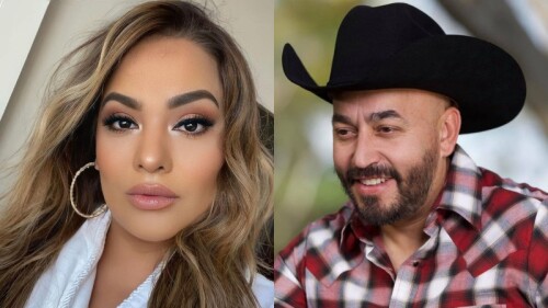 Lupillo Rivera y Mayeli Alonso