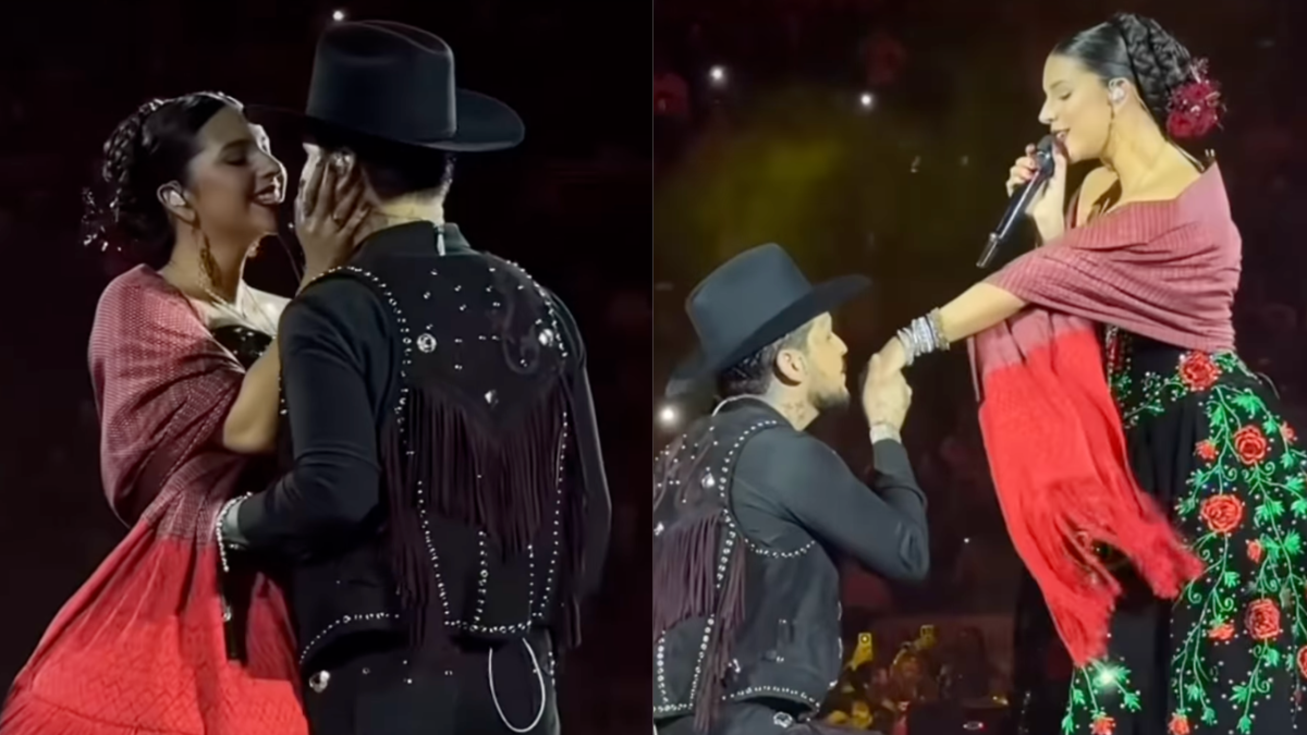 Ángela Aguilar y Christian Nodal