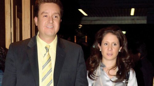 Daniel Bisogno y Cristina Riva Palacio exesposa