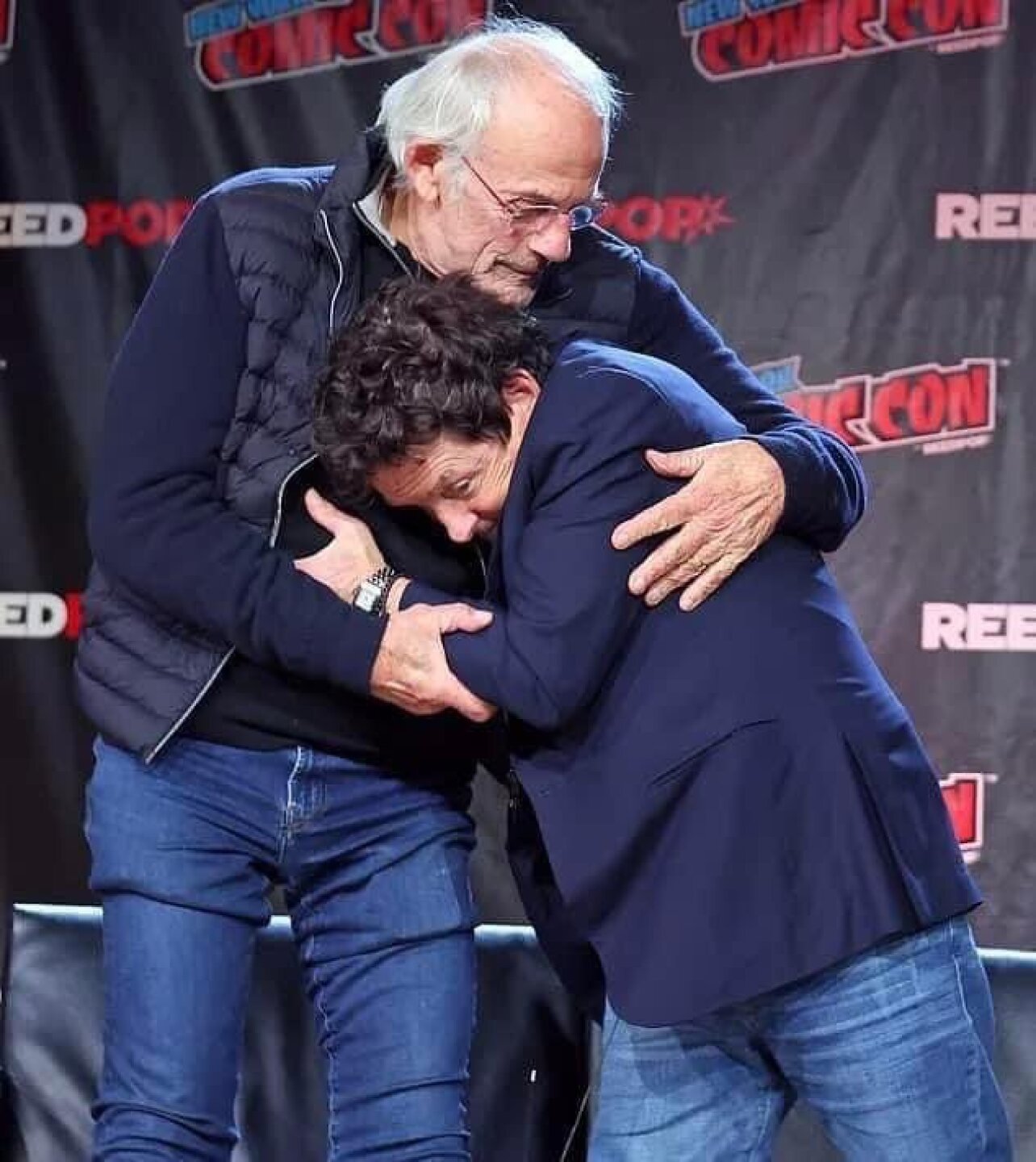 Christopher Lloyd y Michael J. Fox