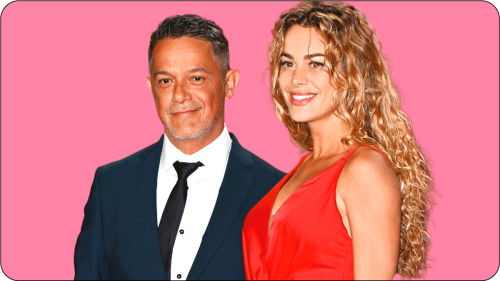 Alejandro Sanz y Candela Márquez