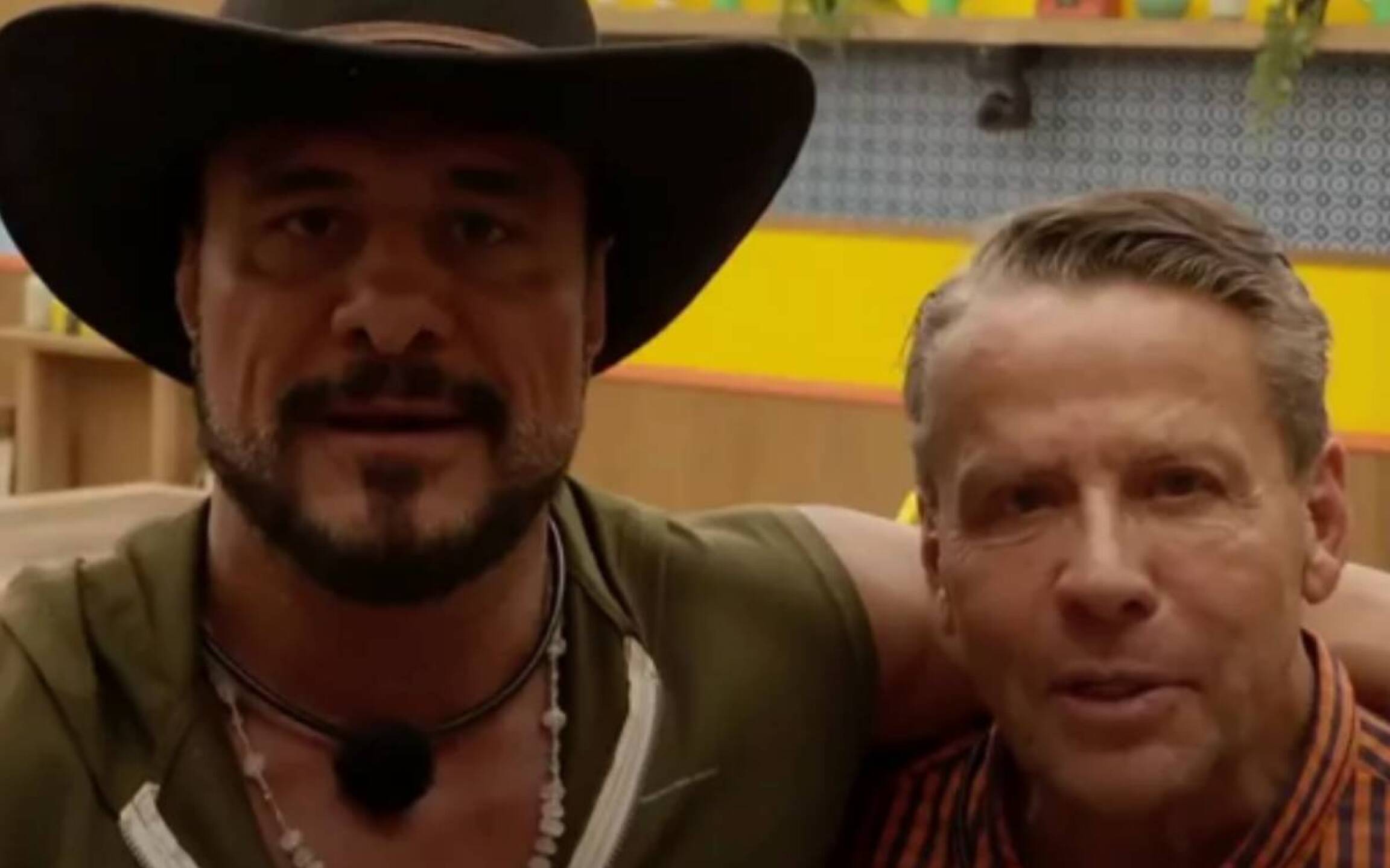 Alberto del Río y Alfredo Adame