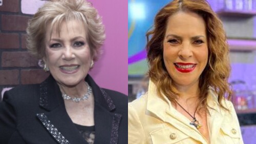 Maxine Woodside y Ana María Alvarado