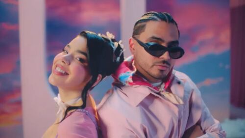 Kenia Os y Álvaro Díaz ¿disfrazados de romance?