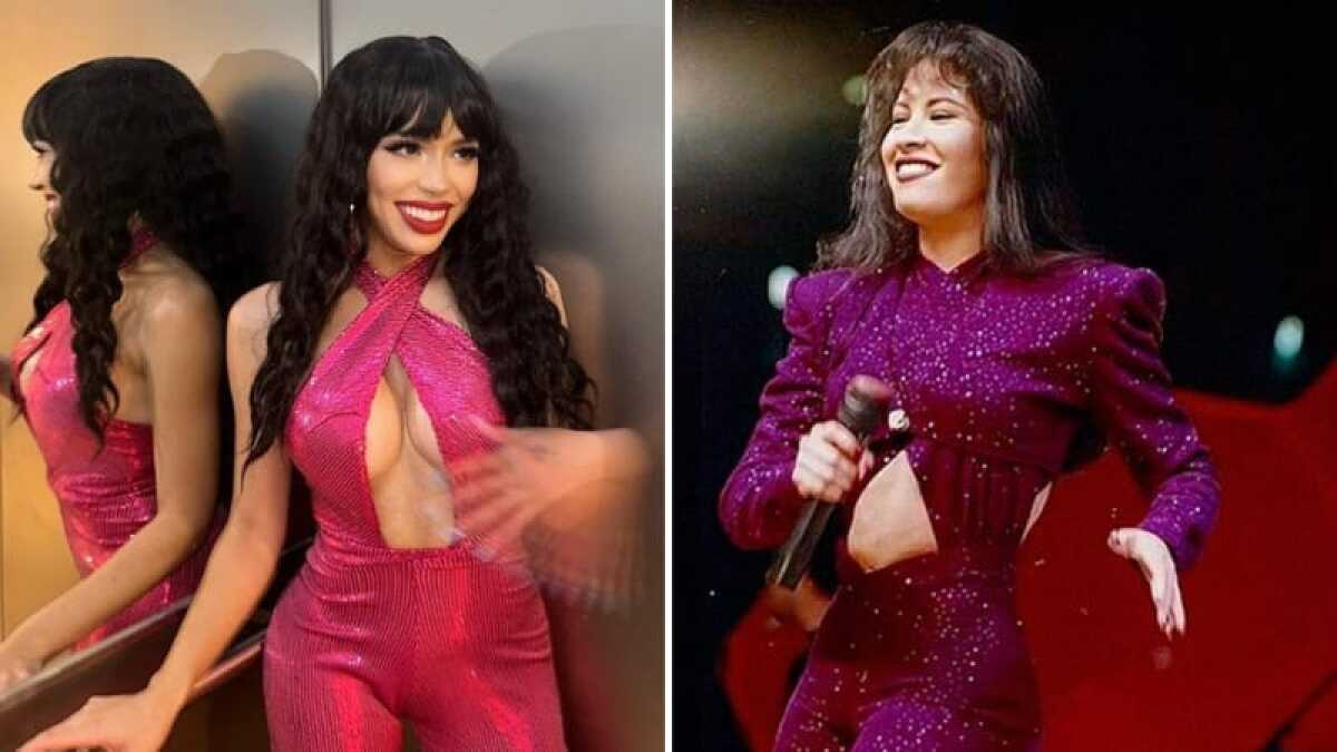 Yeri Mua se caracteriza de Selena Quintanilla y se la acaban en redes sociales