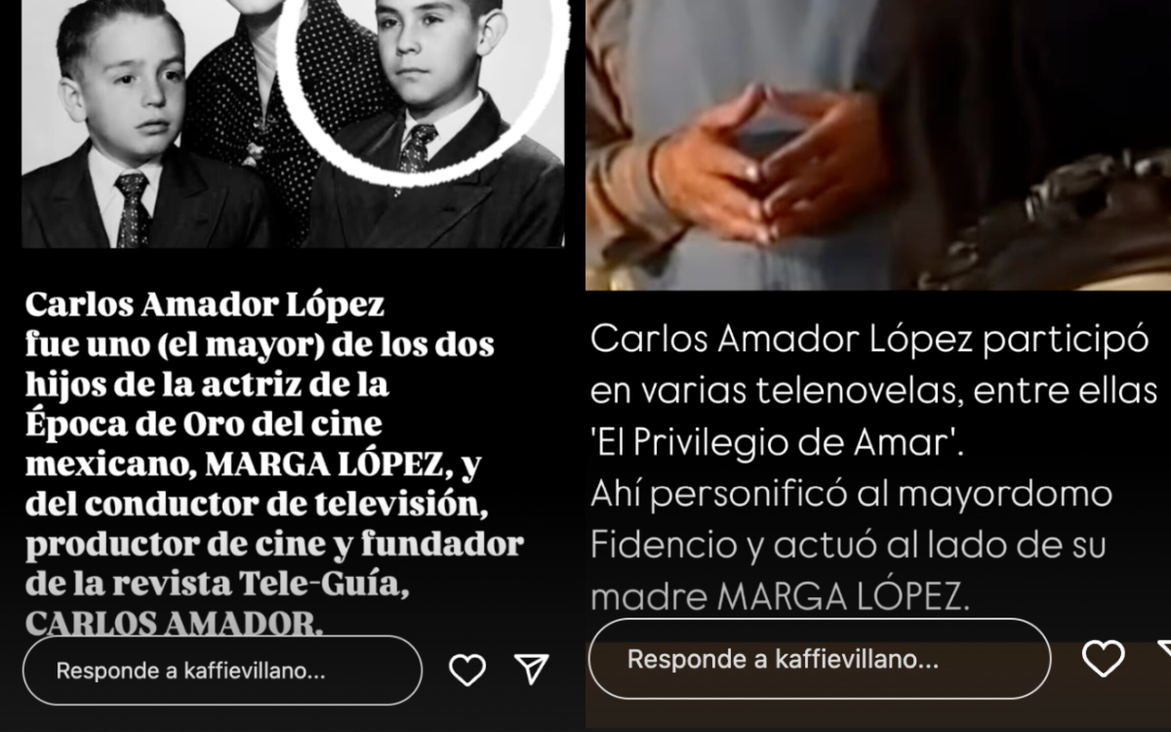 Muere Carlos Amador López