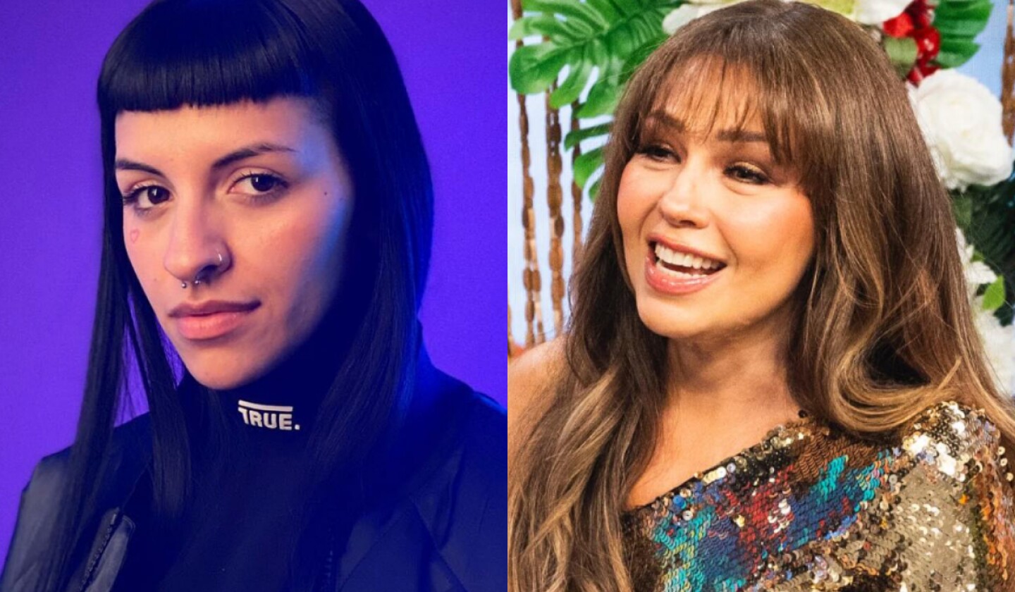 ¿Colaboración entre Cazzu y Thalía?