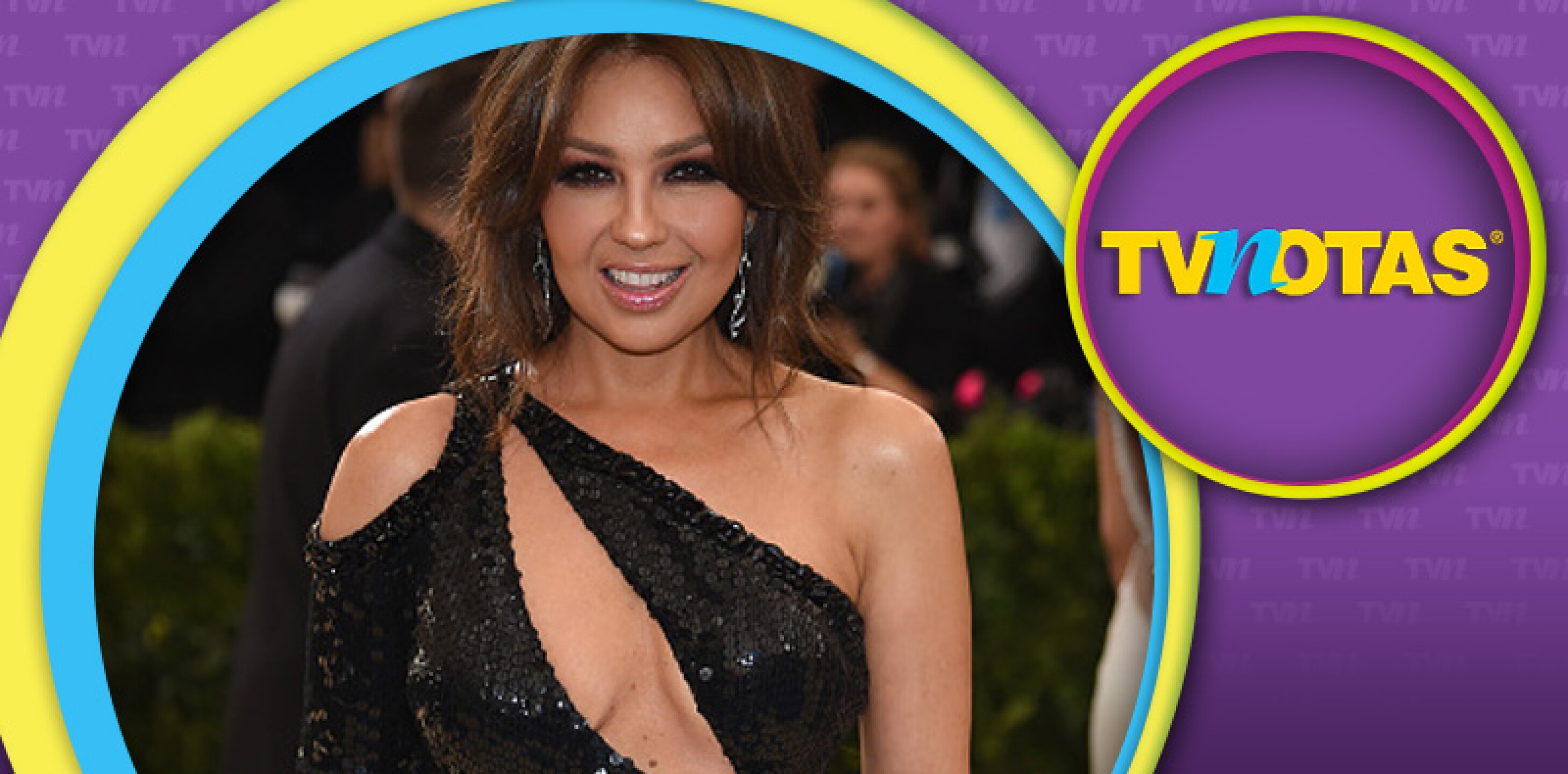 Thalía ya tiene un nieto a sus 45 años