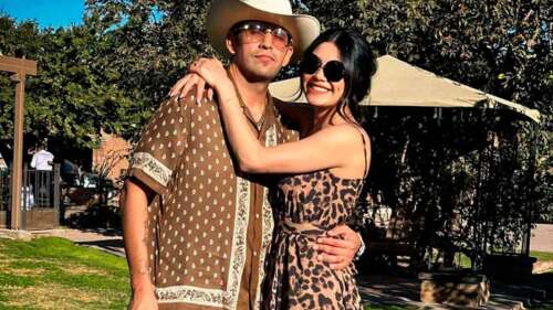 El Capi Pérez y su esposa Itzel