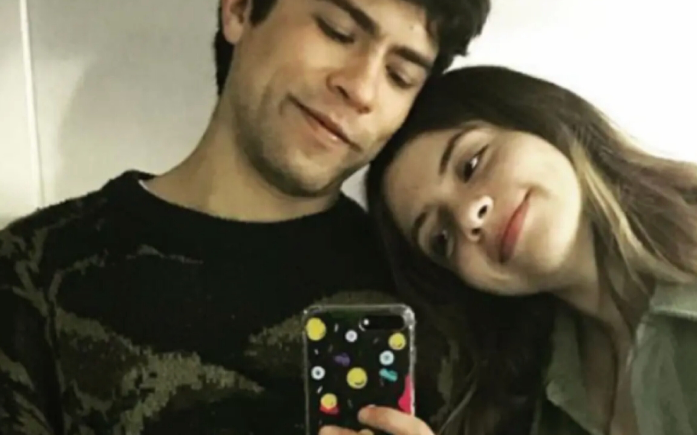 Daniela Parra y su novio