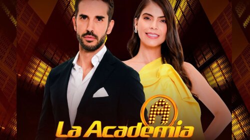 Pedro Prieto y Esmeralda Ugalde en La academia