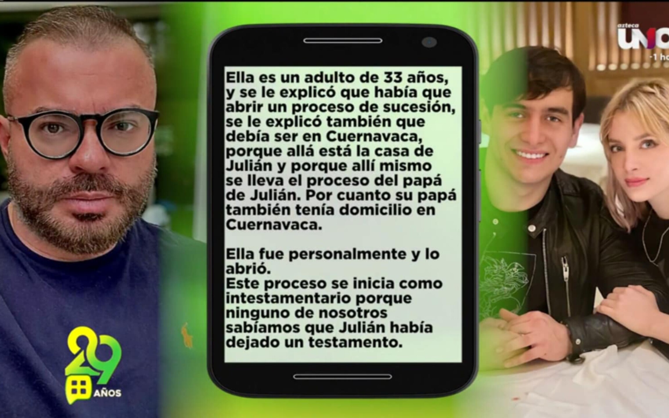 Marco Chacón desmiente a Imelda Tuñón