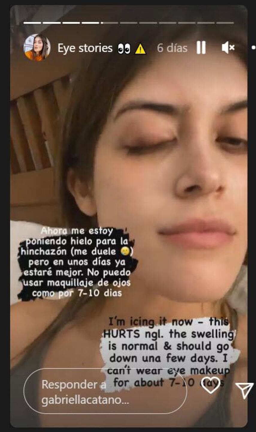 Hija mayor de Jorge Salinas se realiza cirugía en el rostro