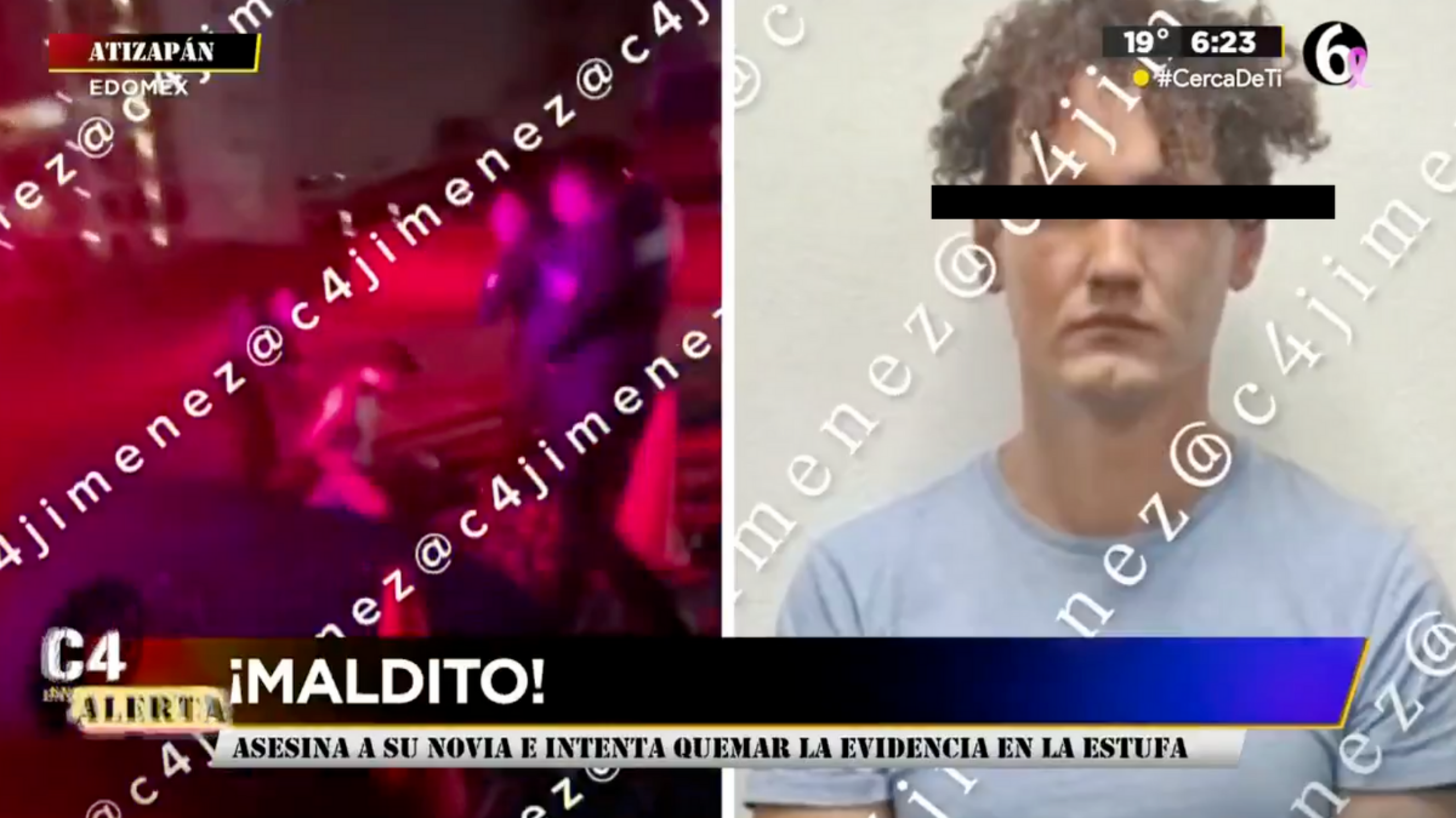 Rodolfo 'N', 'el Wero bisnero', fue detenido tras asesinar a su novia