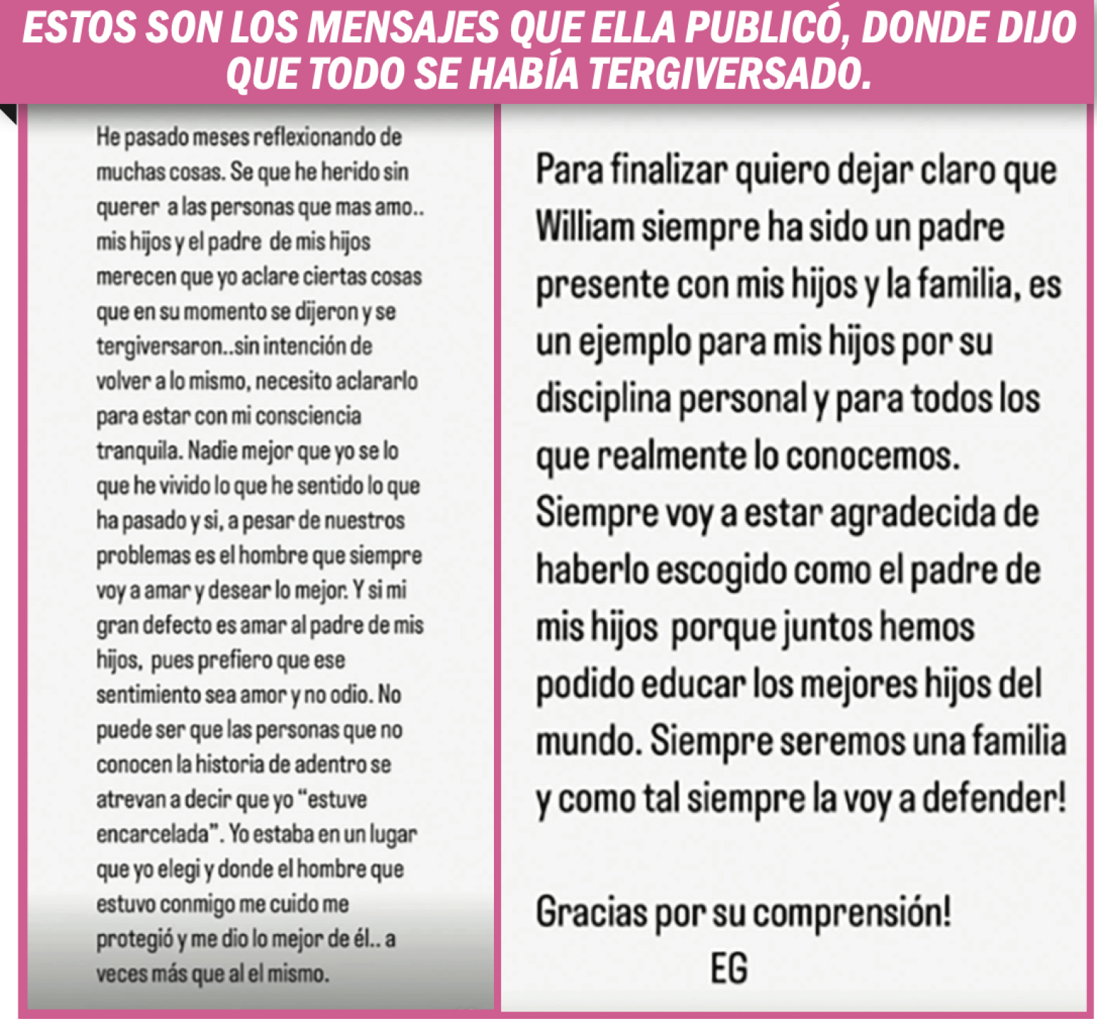 William Levy y Elizabeth Gutiérrez