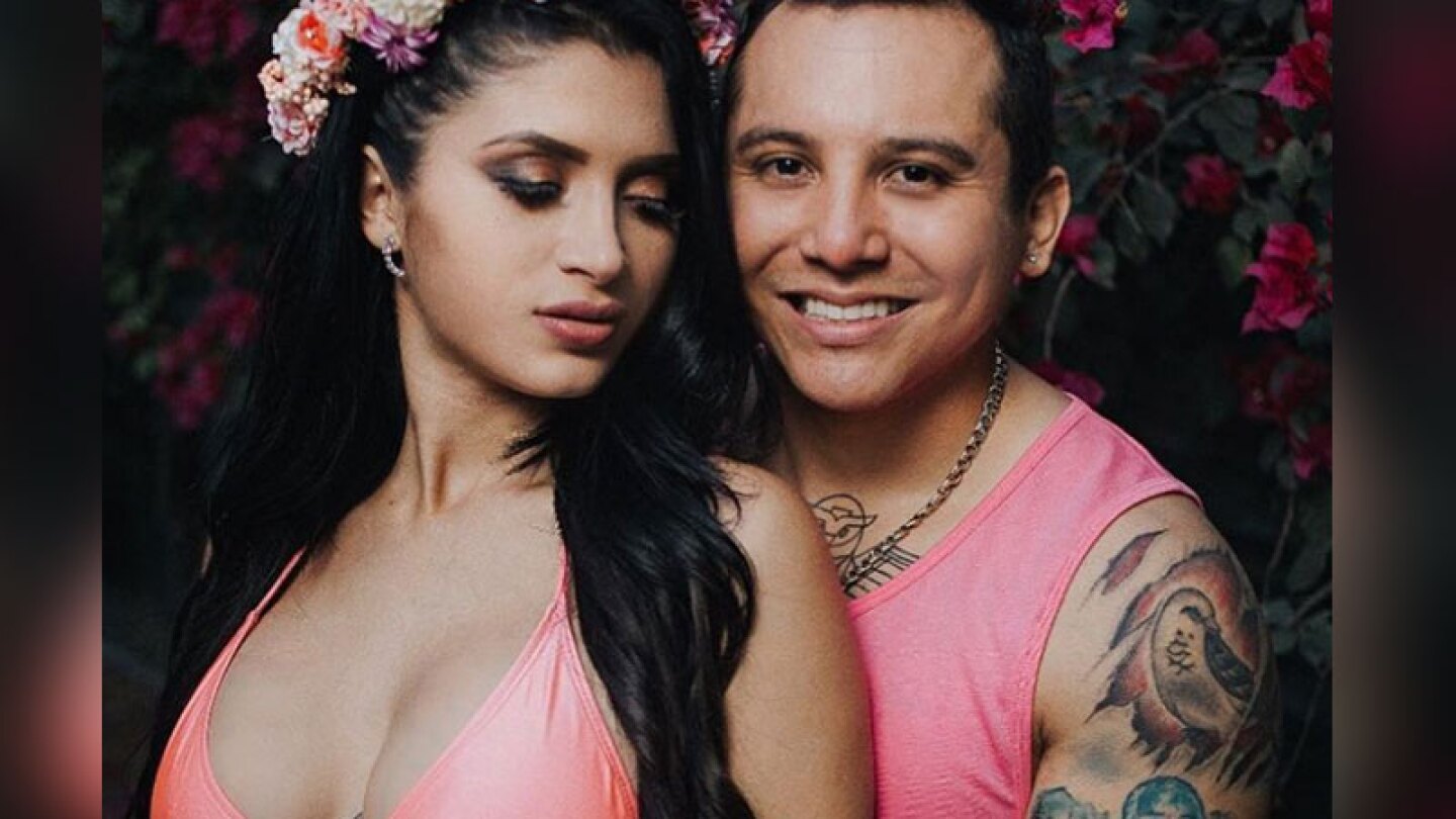 Edwin Luna deja sola a su novia 