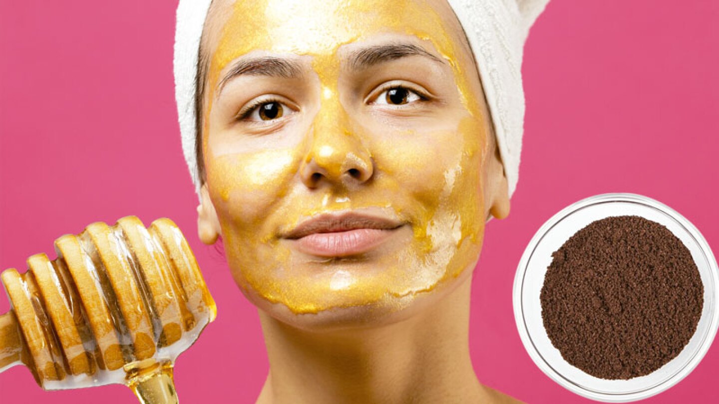 Mascarilla miel y café