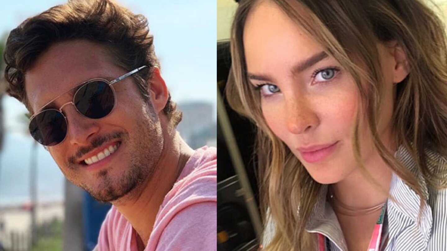 Diego Boneta visita a Belinda en su camerino de ‘Hoy no me puedo levantar’