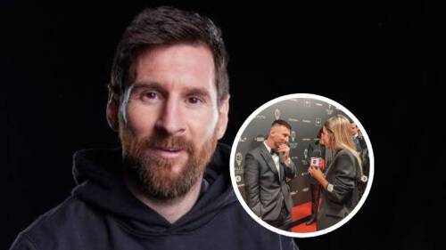 Lionel Messi habría coqueteado con una periodista