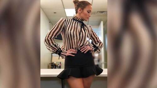 JLo luce un cuerpo de infarto.