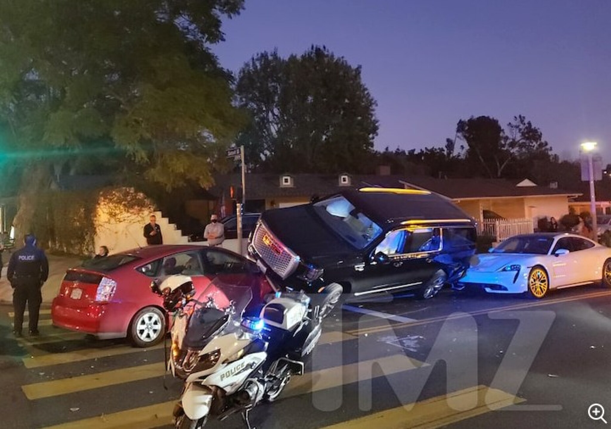 Arnold Schwarzenegger sufre accidente automovilístico
