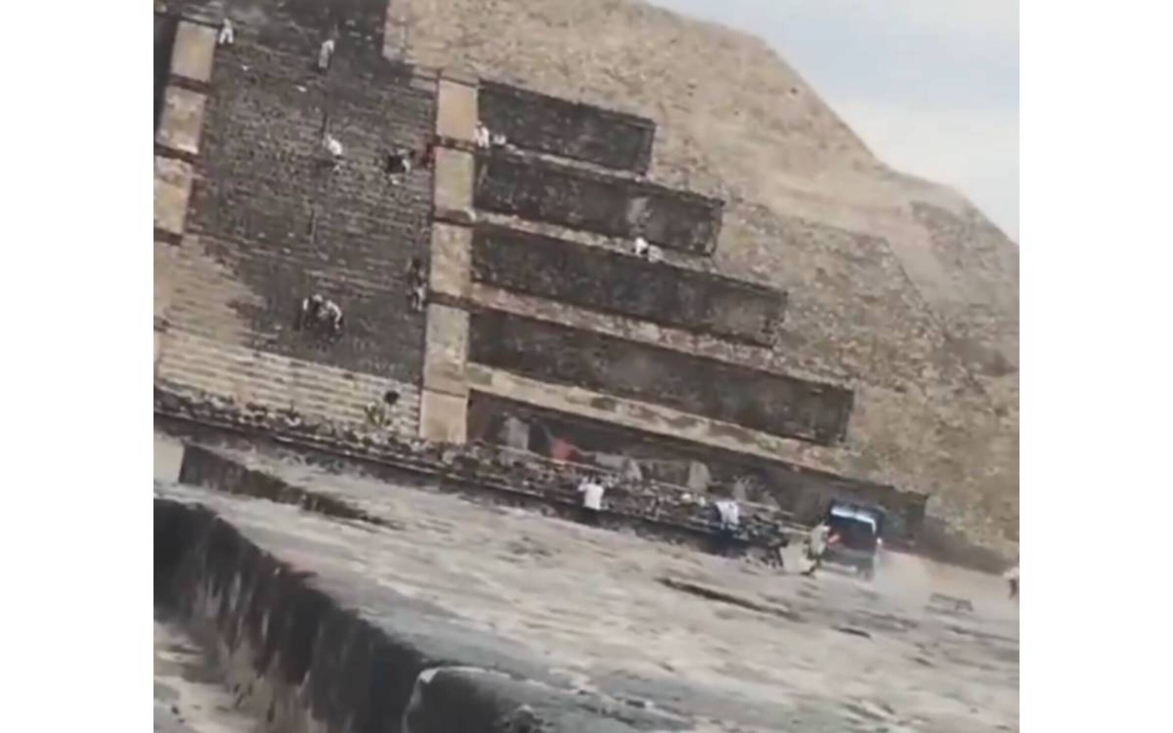 Ataque en Teotihuacán