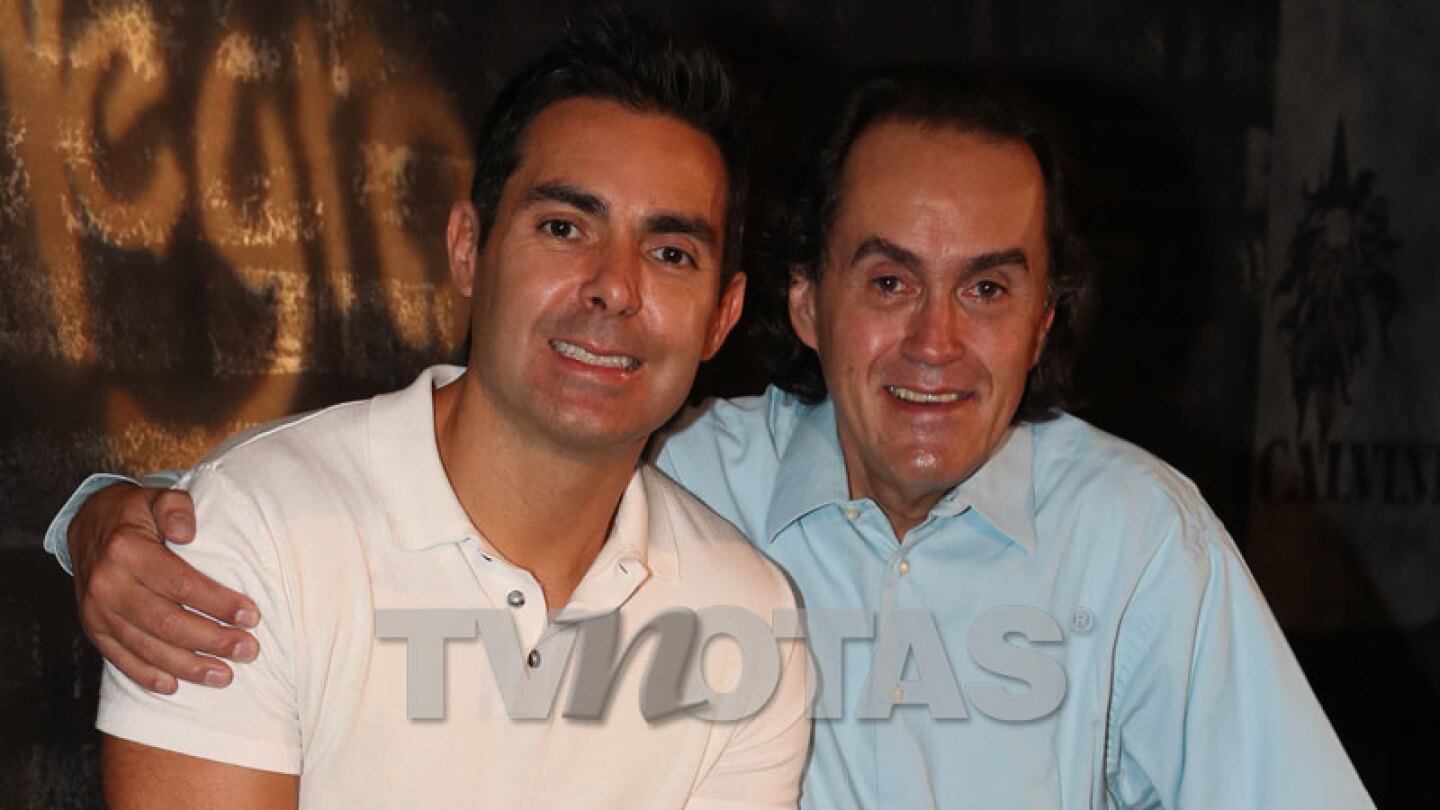 Ernesto DAlessio y Rafael Perrín en La dama de negro