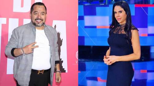 El comediante reveló que tuvo un romance con la periodista
