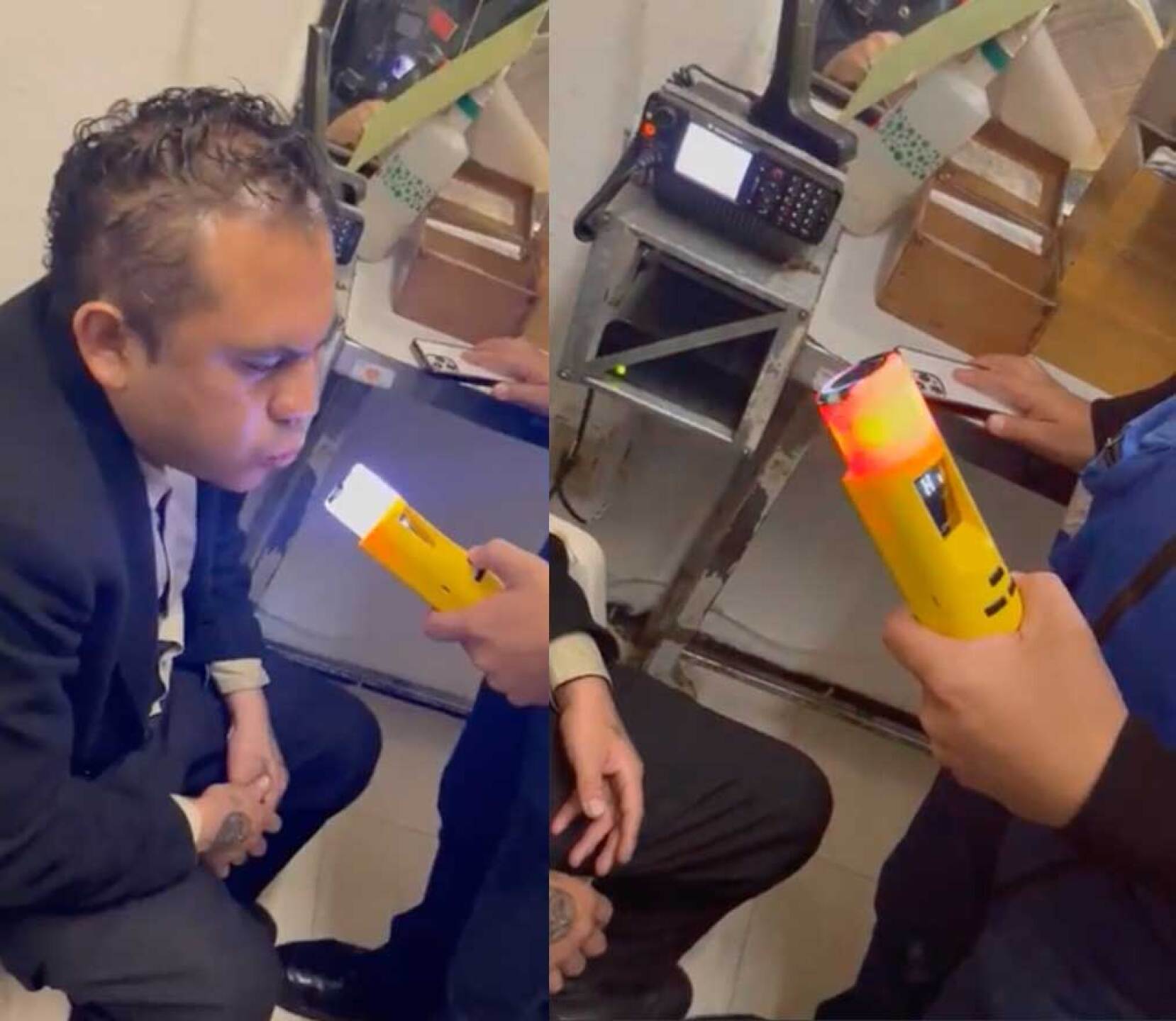 Captan ebrio a conductor del Metro y pide paro para que no lo corran