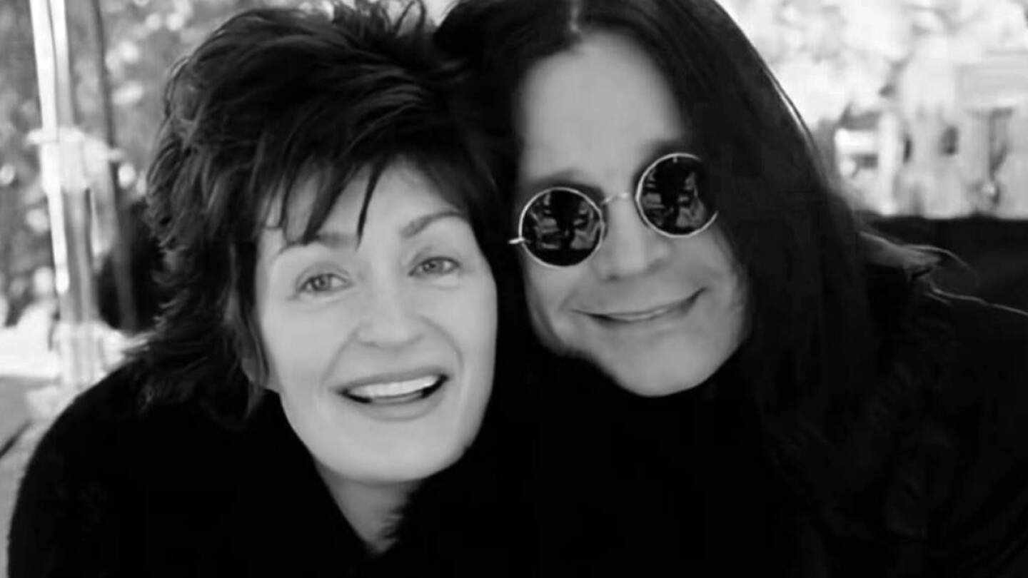 Ozzy Osbourne y Sharon Osbourne