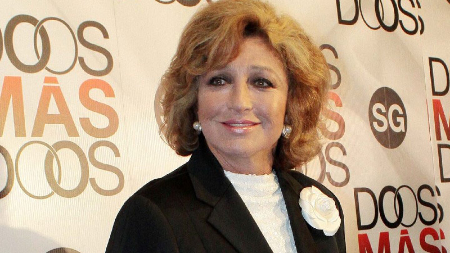 Angélica María tuvo que actuar hablando inglés y se le dificultó