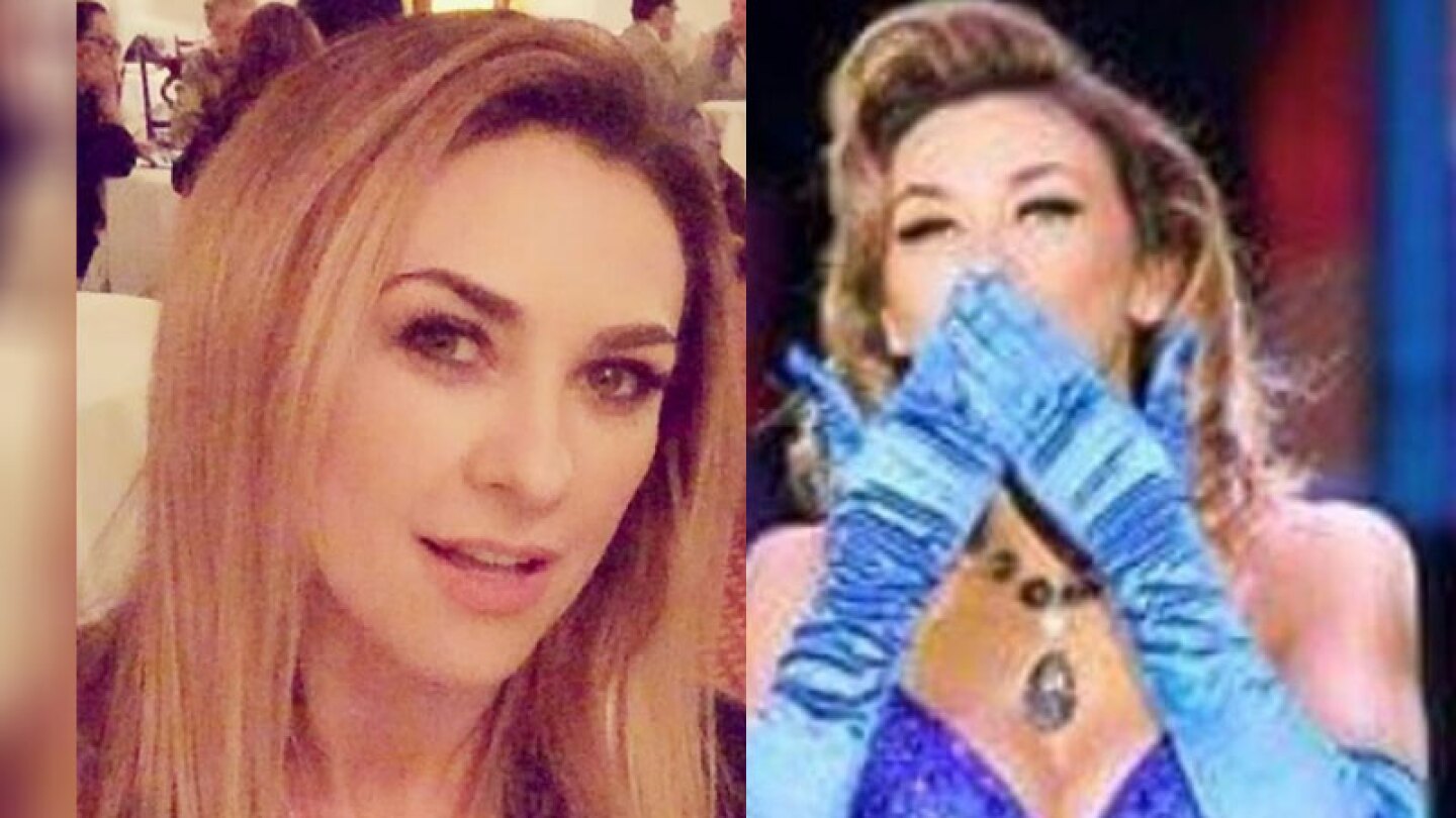 Aracely Arámbula es criticada al besar en la boca a su hijo.