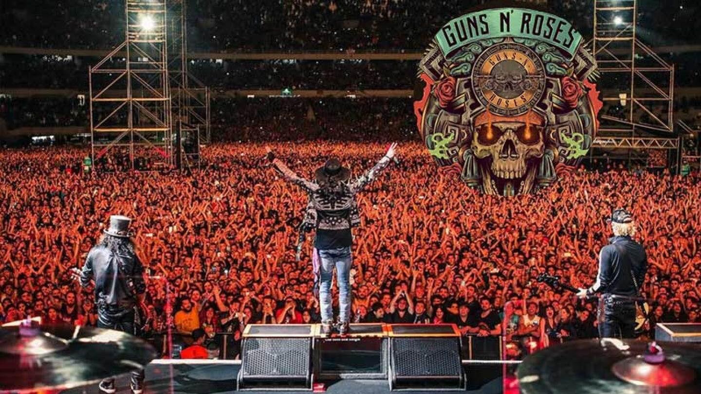 Guns N’ Roses enfrentó problemas técnicos en sus show