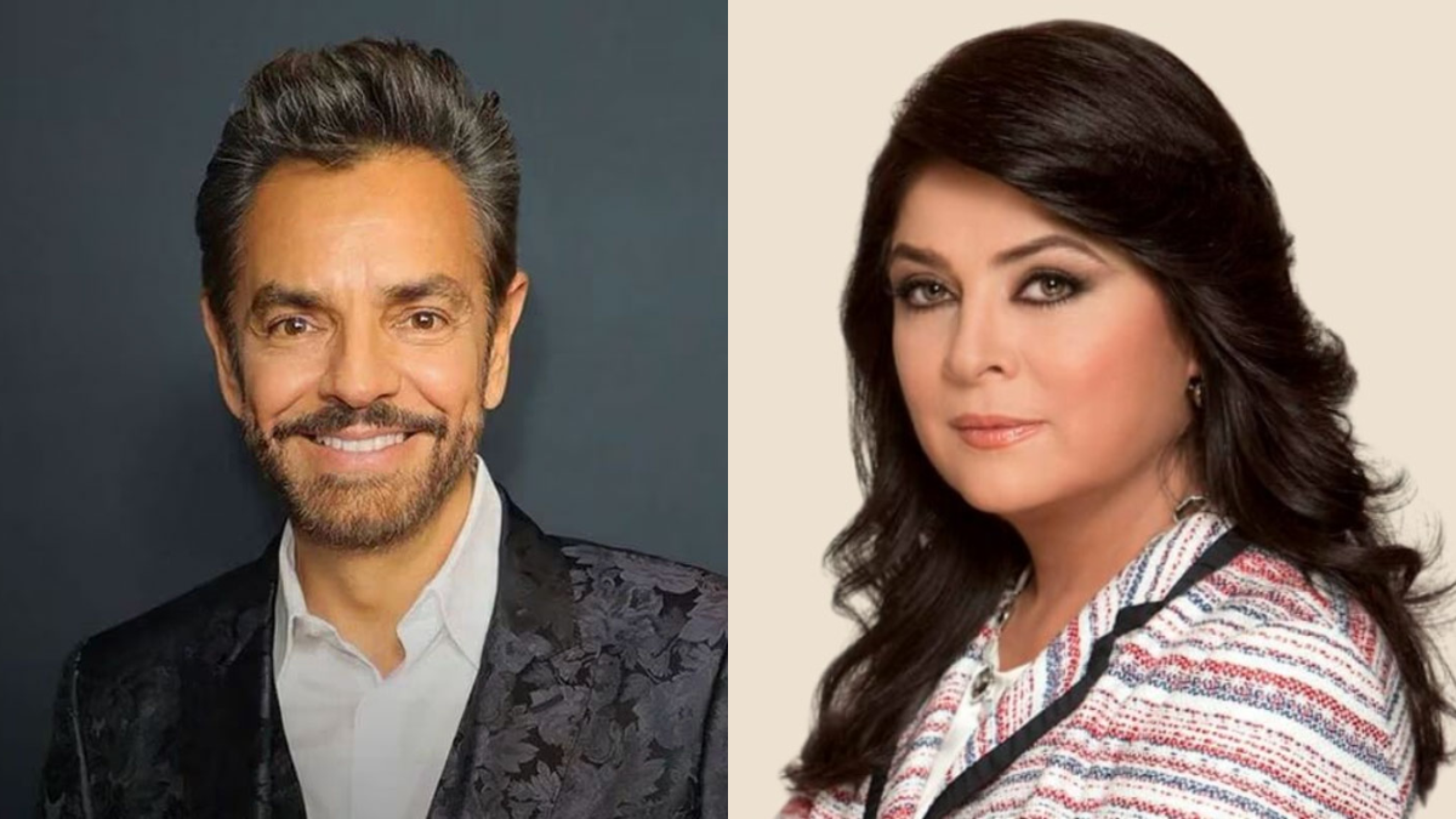 Victoria Ruffo y Eugenio Derbez