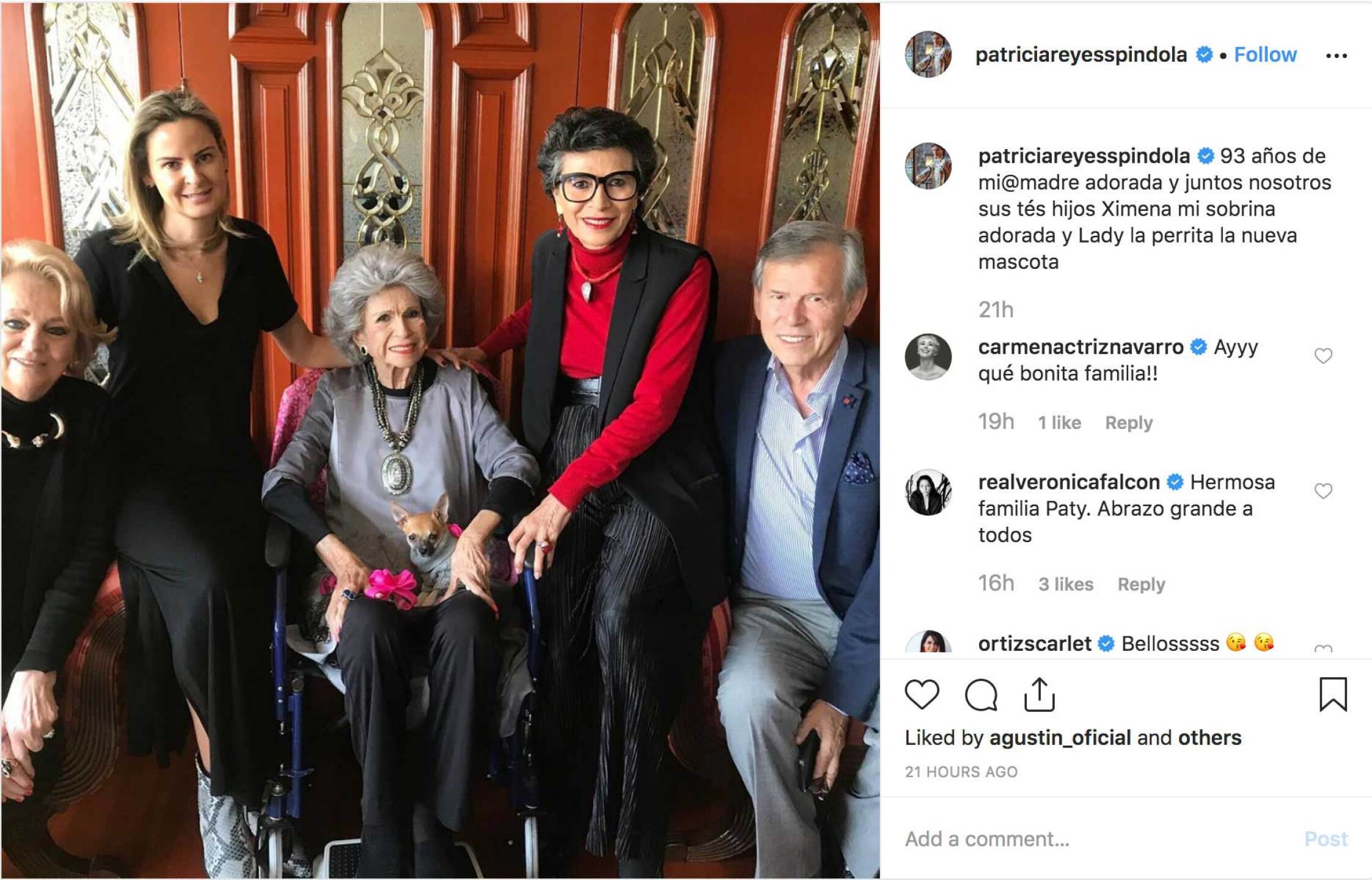 Instagram: @patriciareyesspindola