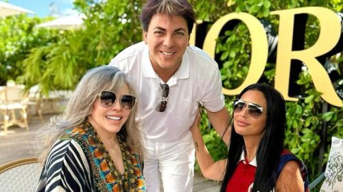 Novia de Cristian Castro presume ser la favorita de Verónica Castro ¡ya limaron asperezas!