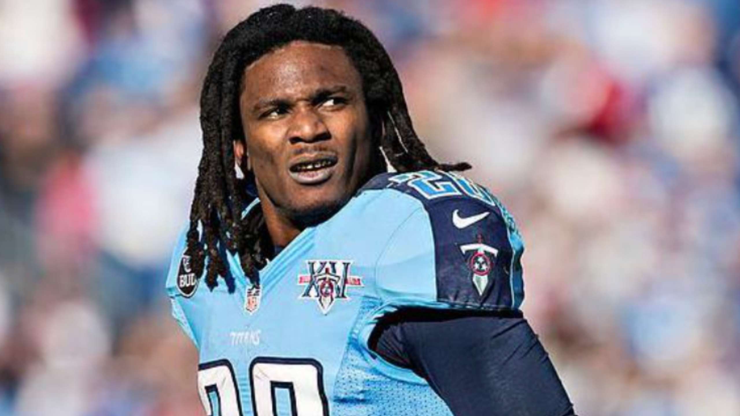 Chris Johnson, exjugador de la NFL con ELA