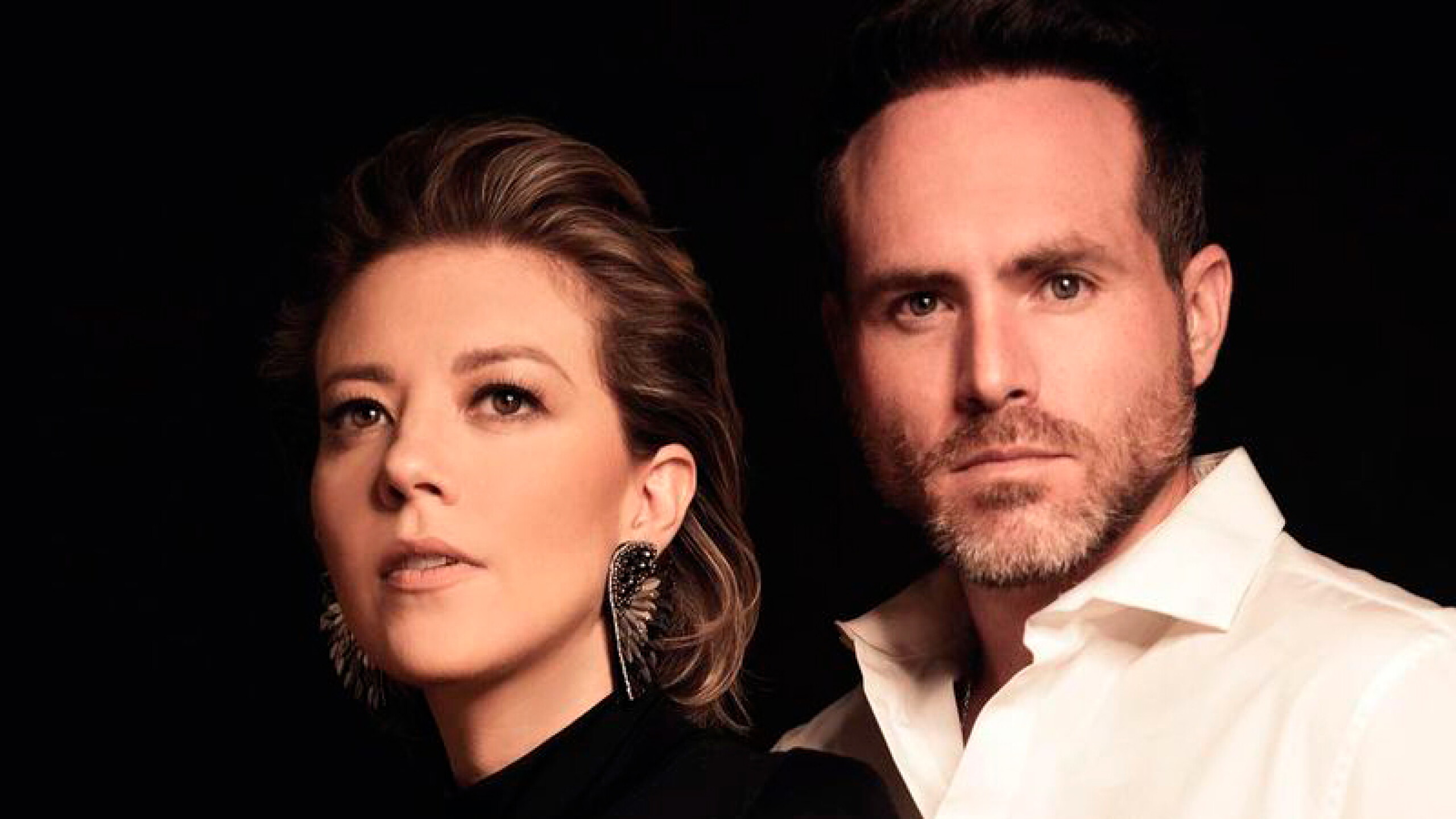 Erik Hayser y Fernanda Castillo