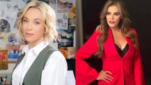 Lucía Méndez y Laura Flores