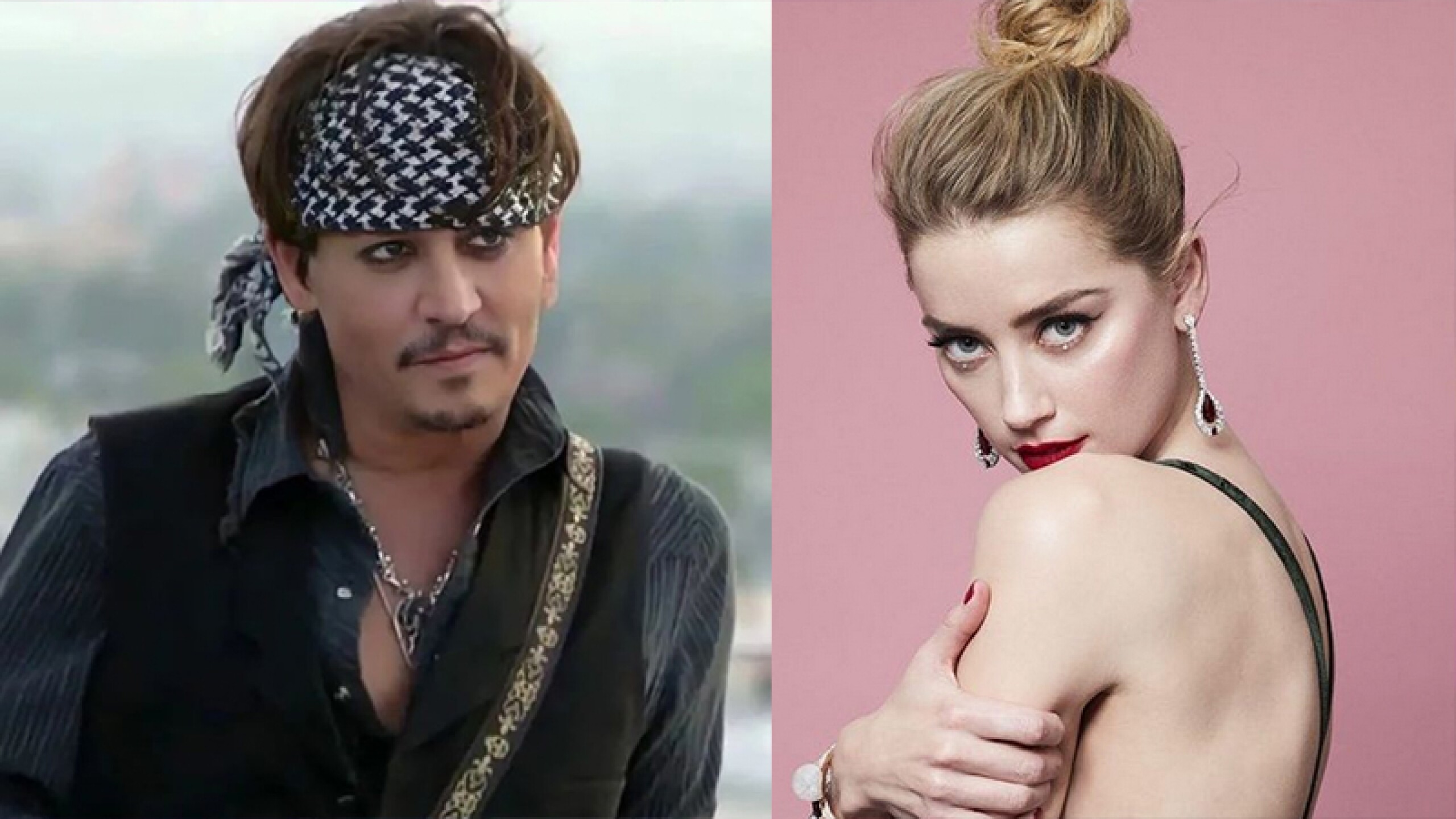 Johnny Depp y Amber Heard pareja