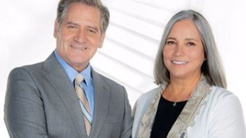 Gaby Rivero y Leonardo Daniel.