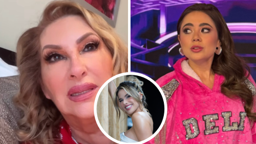 Mariana Botas y doña Lety, Marie Claire Harp