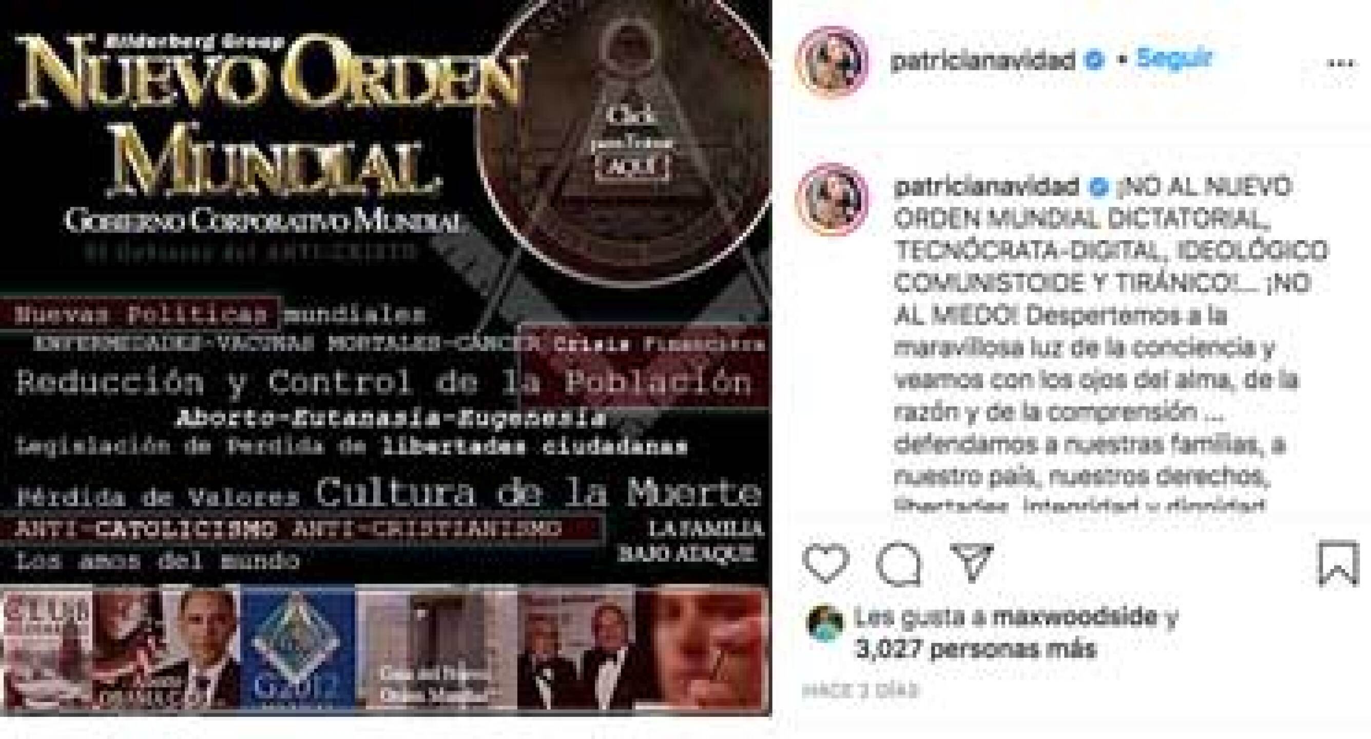 Paty Navidad mostró su consternación por el nuevo orden mundial que llena de miedo al mundo