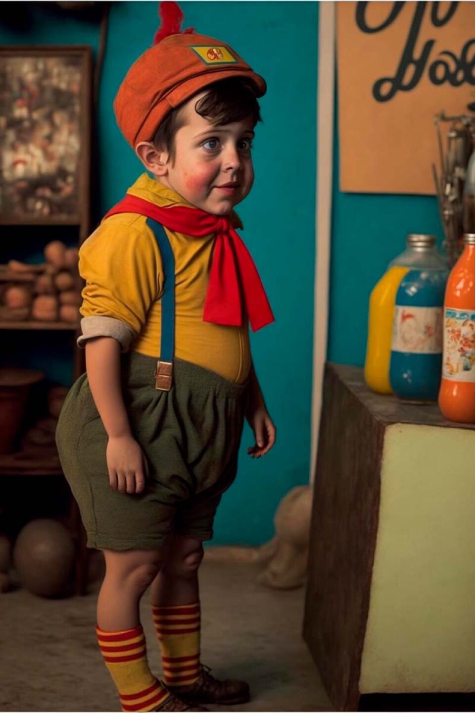 Viralizan imperdible galería de imágenes de la Vecindad del Chavo al estilo de Wes Anderson