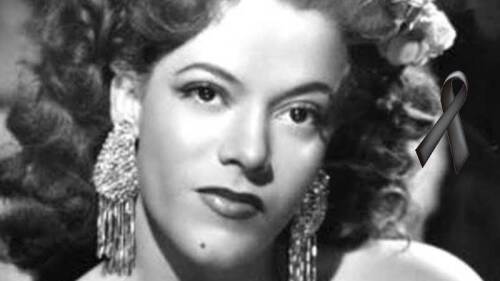 Muere a los 97 años Amalia Aguilar, vedette de la época de oro