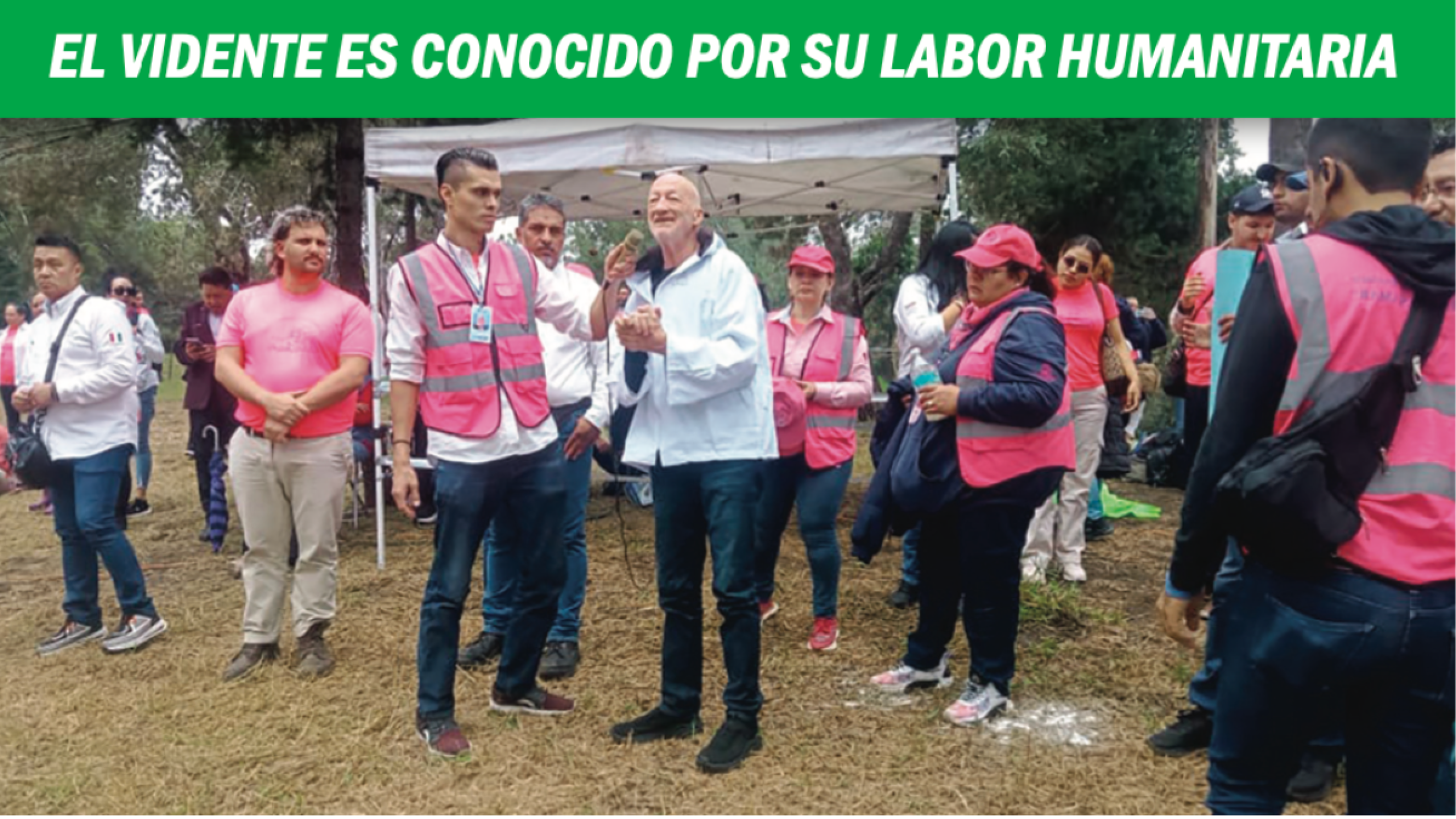 René Mey es conocido por su labor humanitaria, revista TVNotas