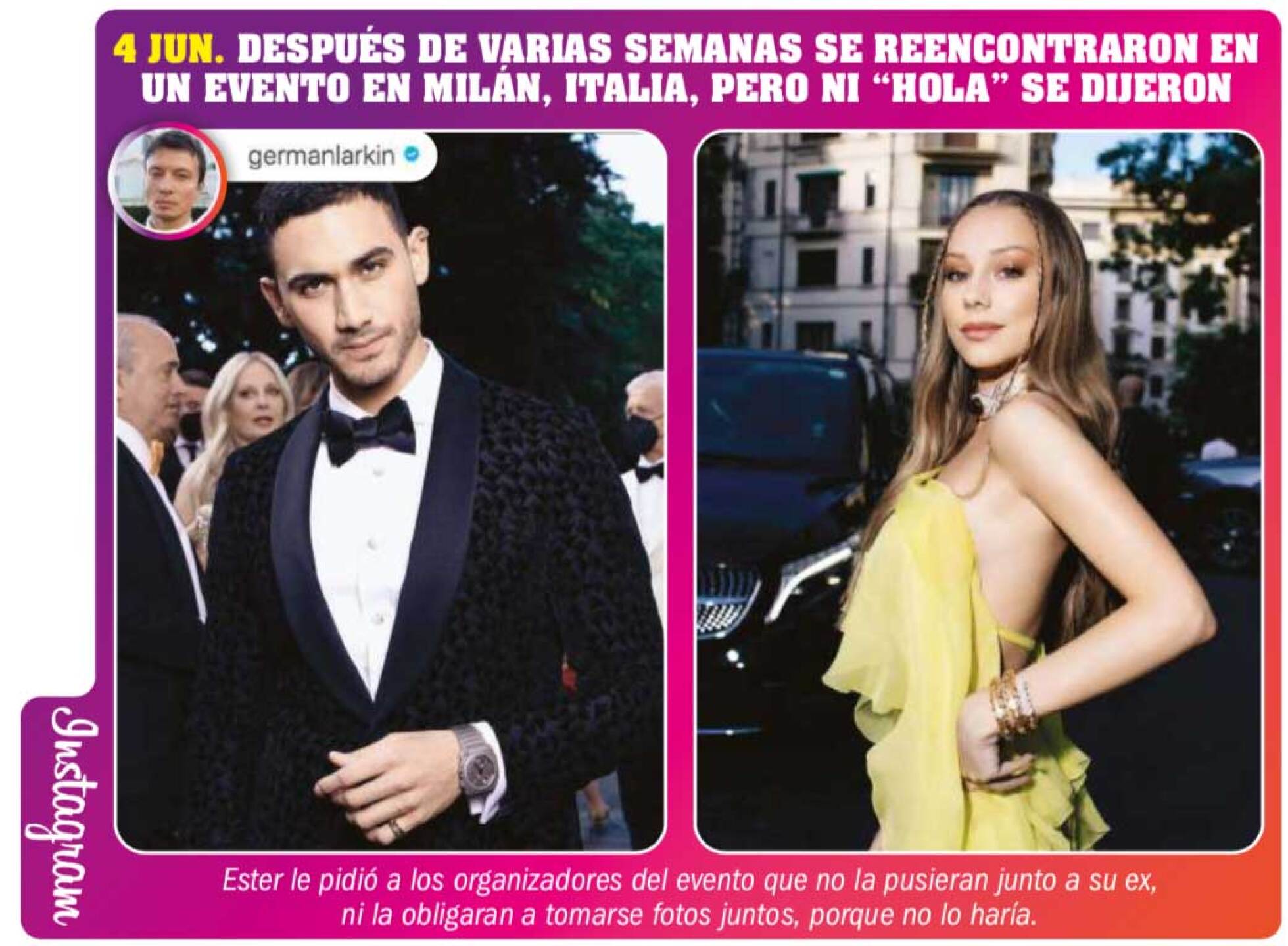 ester expósito se cansó de alex speitzer y lo corrió de su depa