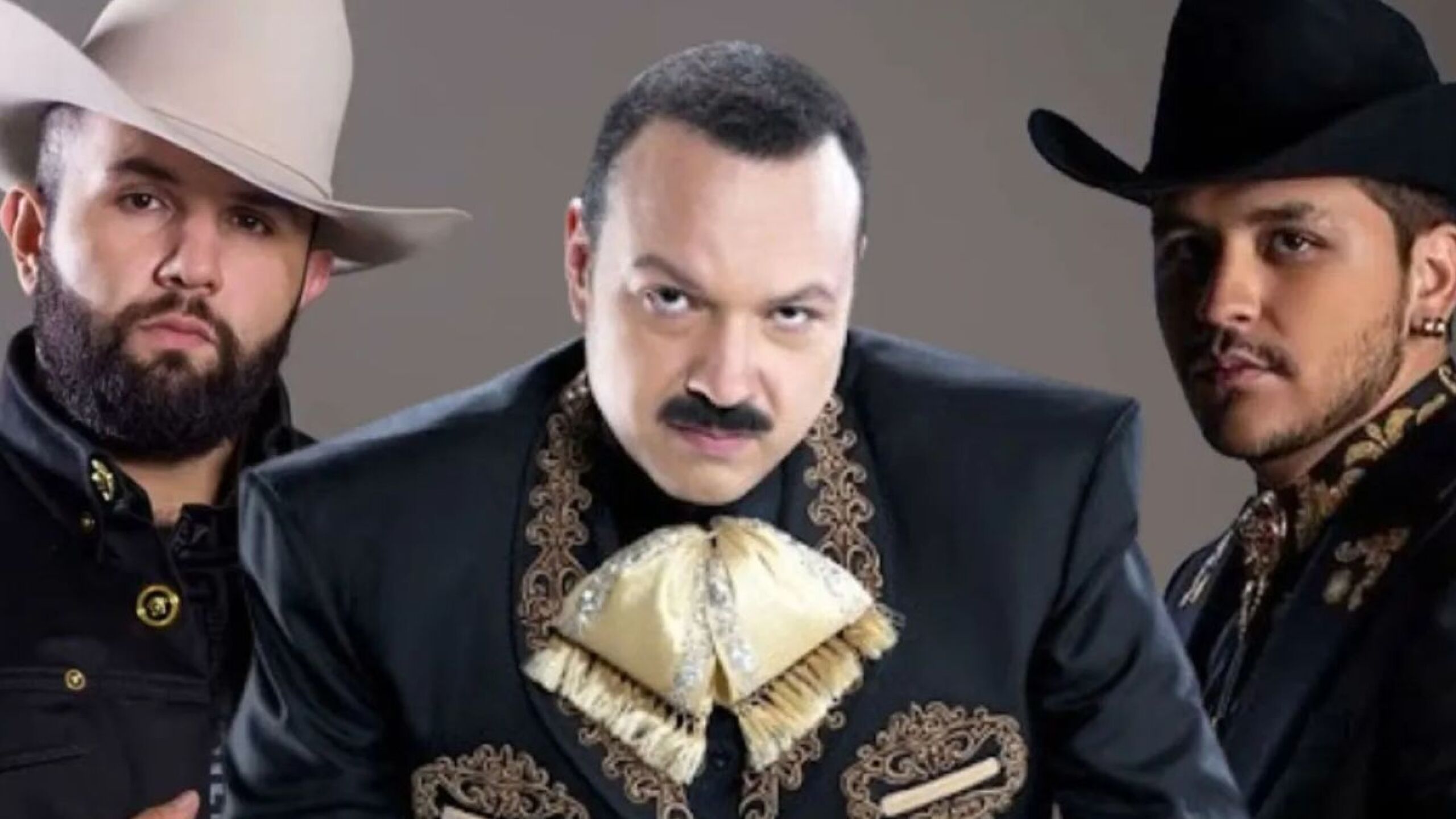 Carín León, Pepe Aguilar y Christian Nodal