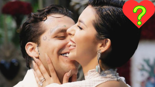 Christian Nodal y Ángela Aguilar boda