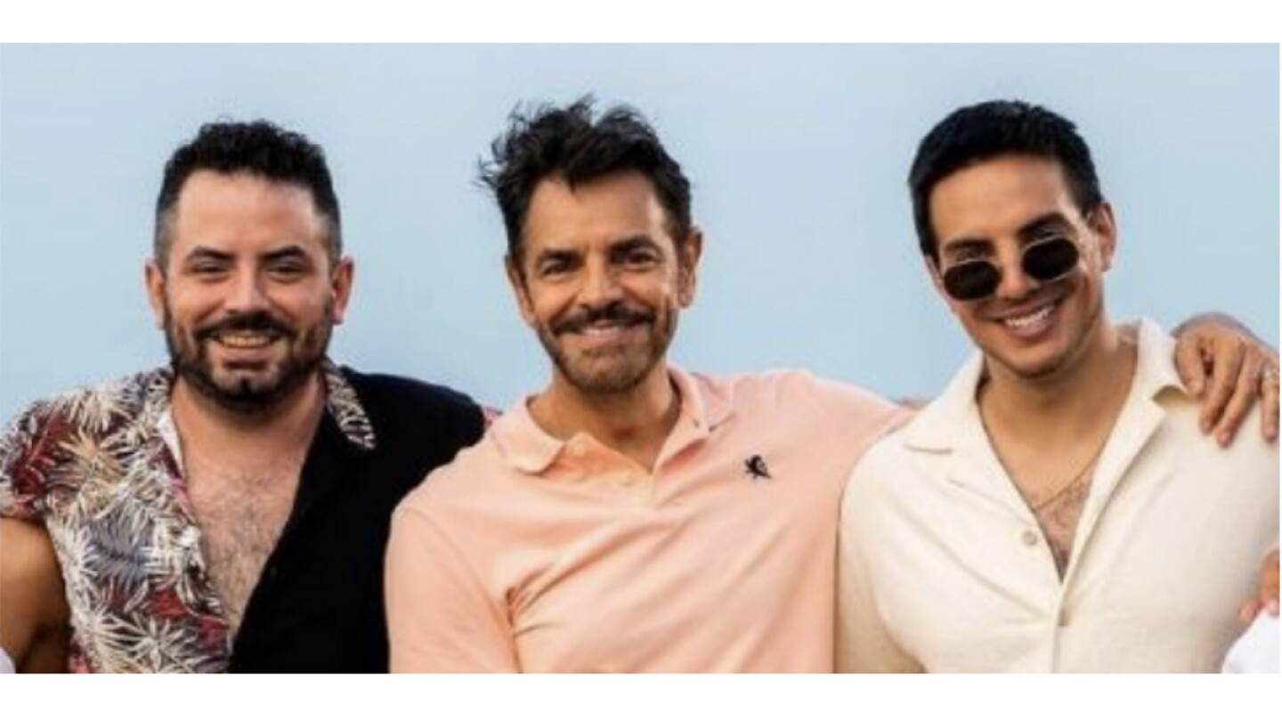 José Eduardo, Eugenio y Vadhir Derbez
